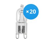 Multipack 20x Osram Halogen G9 HaloPin Eco 60W