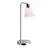 Nordlux Table Lamp Ray Metal and Glass Chrome | Suitable for 1x E14