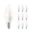 Multipack 10x Philips Corepro LED Candle E14 Frosted 7W 806lm - 822-827 Dim To Warm | Replaces 60W