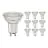 Multipack 10x Noxion PerfectColor LED Spot GU10 PAR16 3W 230lm 36D - 927 Extra Warm White | Best Colour Rendering - Dimmable - Replaces 35W