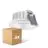 Multipack 4x Ledvance LED  SPOT AIR FIX Aluminium  6W 480lm 36D - 927 Extra Warm White | Cutout 68mm - IP65 - Best Colour Rendering -  Dimmable