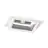 LED Downlight Wallwasher Wally Maxi White 46W 6400lm 70x75D - 840 Cool White - 238x145mm