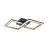 Eglo Ceiling Light Calliera Steel Black Gold 18.4W 2500lm - 840 Cool White | IP20 - Dimmable 
